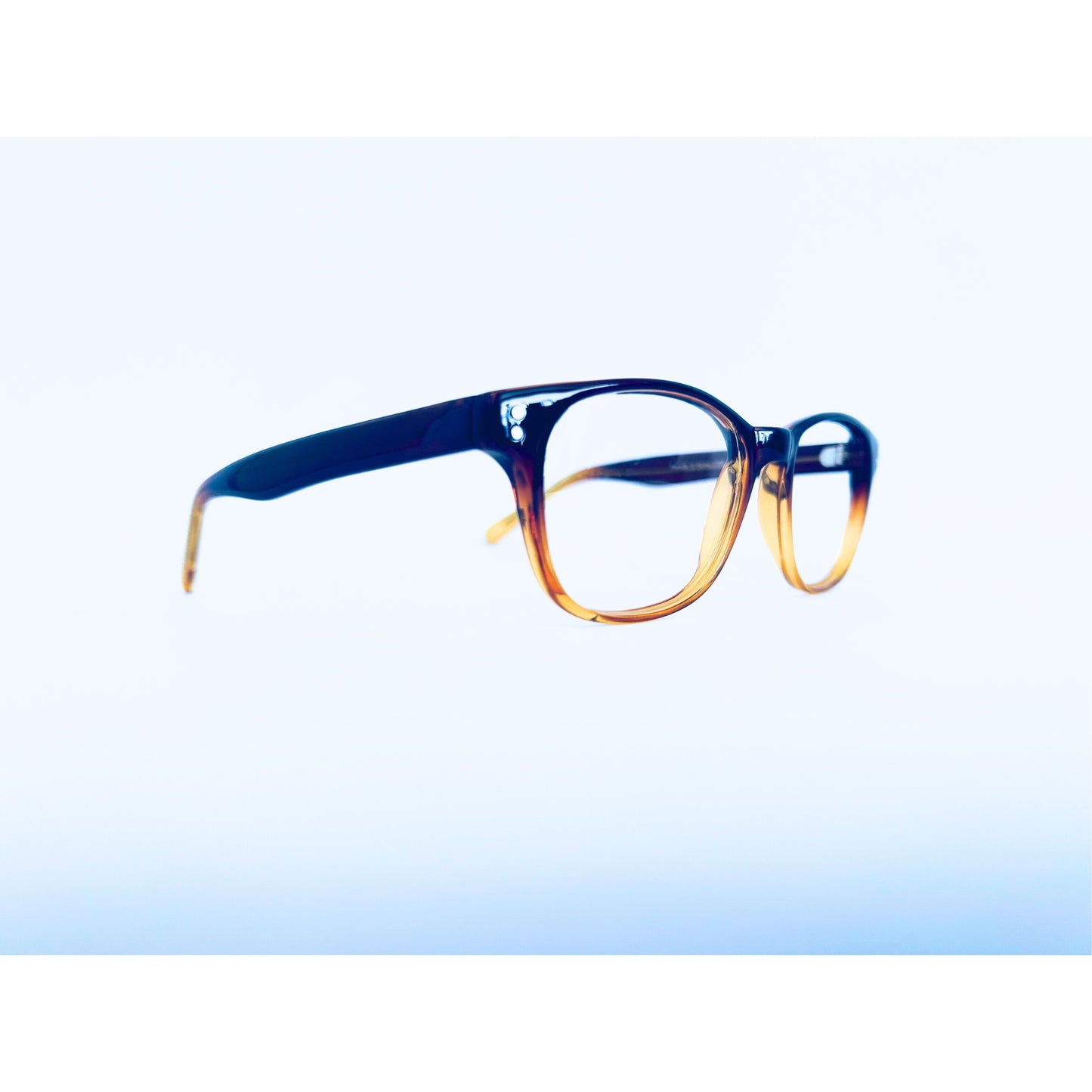 Men Plastic Frame Parade 1726 Brown Fade Size 50-19-142